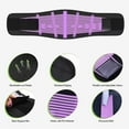 thumbnail image 2 of Lumbar Support Unisex Lower Back Brace Pain Relief Double Pull Neoprene Lumbar Support Belt for Back Relief Sciatica Spinal Stenosis(Size:Medium,Color:Pink), 2 of 7