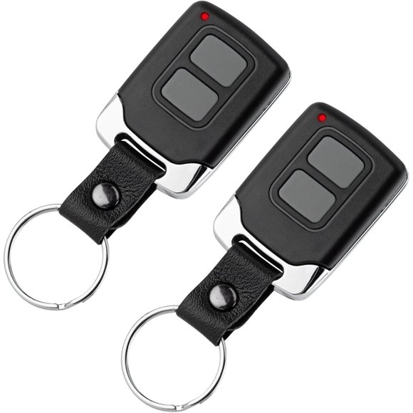 81LM 61LM 850CB Billion Code Mini Keyring Remote for Green Learn Button Liftmaster Chamberlain Sears Craftsman Garage Door Openers 2 Pack
