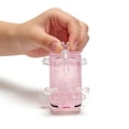 thumbnail image 4 of Dumpling Stress Doll​ Glitter Dinosaur Shape Jelly Transparent Material Cute Facial Expression Handheld Squeeze Desk Stress Relief Fidget, 4 of 6