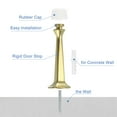 thumbnail image 4 of Puerta Topes, 2uds - Zinc Aleación Sólido Rígido Puerta Tope con Tornillos y Expansión Tubo, Puerta Tapón con Suave Goma Punta para Proteger Pared, Puerta (Oro), 4 of 7