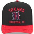 thumbnail image 2 of Men's New Era Black/Red Houston Texans 2025 NFL Draft A-Frame 9FIFTY Snapback Hat, 2 of 7