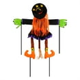 thumbnail image 2 of Crashing Witch Halloween Decoration Outdoor Witch Props Flying Crashed Crashing Witch Into Tree Halloween Decorations Flying Witch Decor For Front Yard Tree Porch Outdoor, 2 of 9