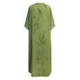 thumbnail image 4 of iTNHFP Robes Maxi pour Femmes 2025 Robe d'Été Décontractée pour Femmes Vacances Florale en Chiffon Sans Manches Robe Maxi Ensemble Deux Pièces Cardigan, 4 of 4