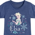 thumbnail image 3 of Frozen - Winter - Elsa & Snowflakes - Toddler & Youth Girls Short Sleeve Graphic T-Shirt, 3 of 5