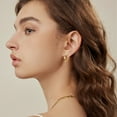 thumbnail image 4 of Lancharmed Gold Plated Earrings For Women and Men, 4 of 7