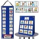 thumbnail image 3 of 2 in 1 Kids Visual Schedule Calendar Chart With 70 Cards Wall Planner for Home, 3 of 3