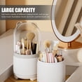 thumbnail image 4 of SHOWERORO Organizador Giratorio De Brochas Maquillaje Acrílico Para Escritorio Con Y Decorativo, 4 of 8