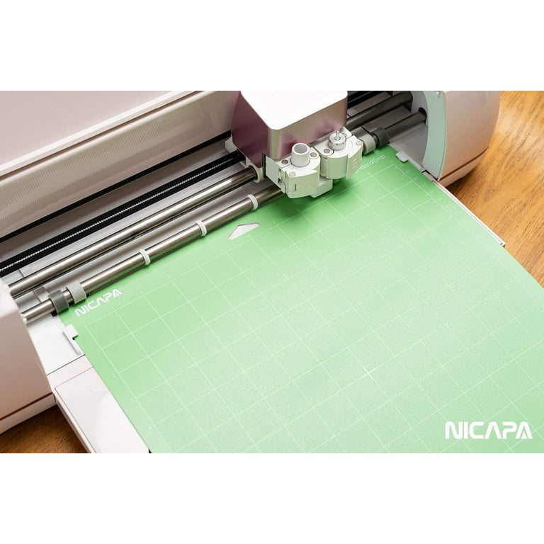 Nicapa Fabric Grip Cutting Mat for Cricut Maker 3/Maker/Explore 3/Air  2/Air/One (12x12 inch,3 Pack) Fabric Adhesive Sticky Pink Quilting  Replacement Cut Mats 