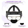 thumbnail image 2 of Exxact Sports Softball Face Mask Girls Youth & Adult, Protective Lightweight Fielders Mask Softball For Enhanced Performance (Multi Dots, Youth), 2 of 7