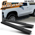 thumbnail image 2 of M-AUTO For 2019-2022 Chevrolet Silverado/GMC Sierra 1500 2500HD 3500HD Regular Cab Black Side Step Nerf Bar Running Boards, 2 of 9