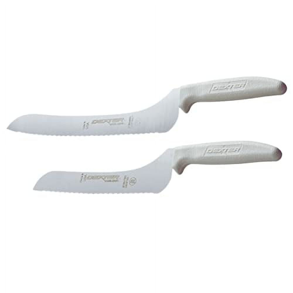 Dexter-Russell Sani-Safe S163-7SC/9SC 2-Piece Offset Knife Set with Polypropylene Handle