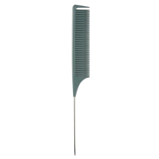 Nueva sección de tejido resaltado con láminas para el cabello con peine para resaltar herramientas de salón Gris
