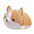 thumbnail image 2 of Lindo perro Corgi de peluche de felpa que acompaña el juguete para dormir, regalos decorativos para el hogar para adultos, adolescentes, niños, niñas , marrón Hugo Muñeco de peluche de nutria, 2 of 10