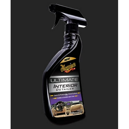 Meguiars G16216 Interior Cleaner Ultimate Use On Vinyl Rubber Plastic Natural Shine Unscented 15 2 Ounce Spray Bottle Single