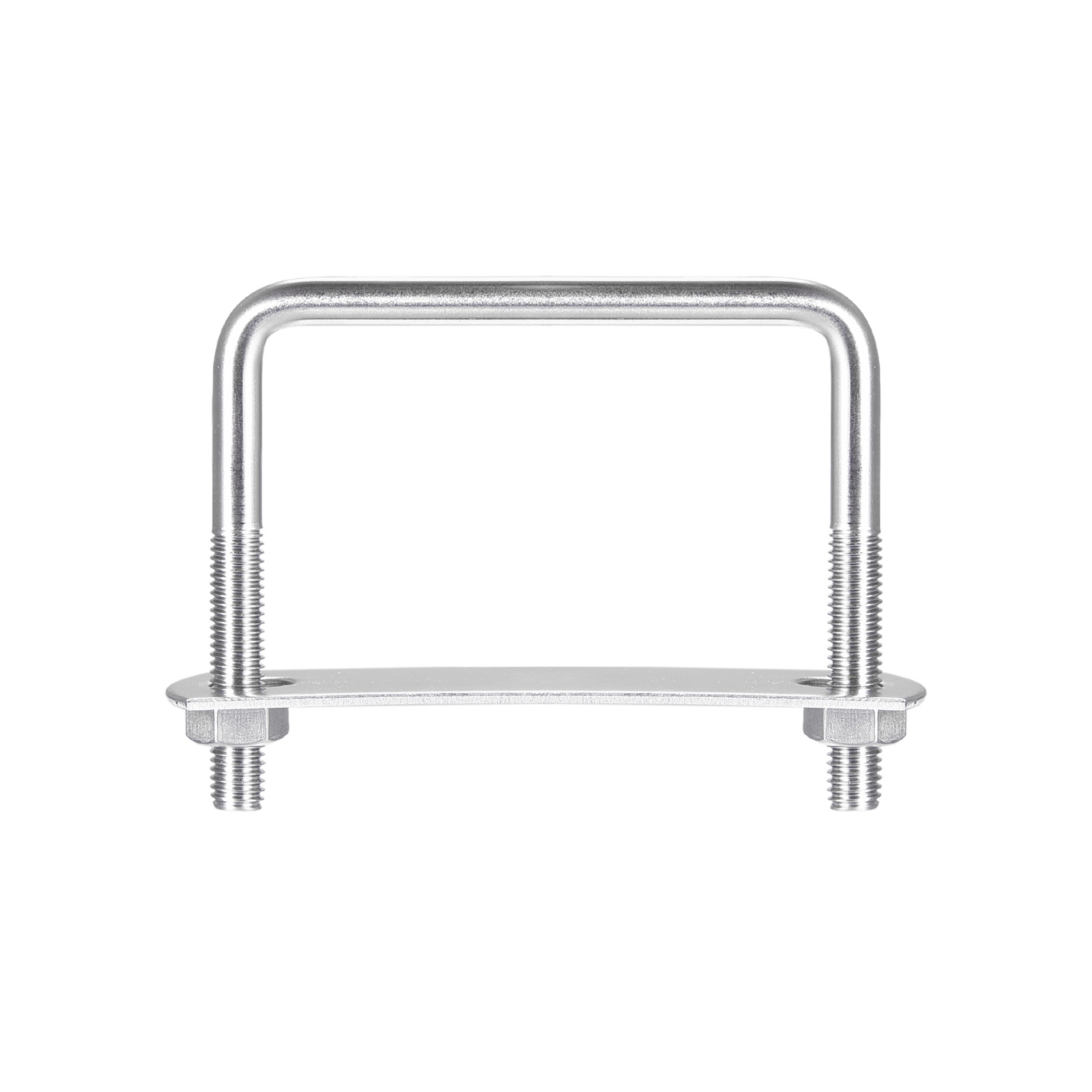 Square UBolts 2 Sets 82mm Inner Width 70mm Length M8 304 Stainless