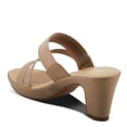 thumbnail image 5 of Patrizia Women's DEVORAH Slide Cross Over Heeled Sandals Taupe EU 40 / US 9, 5 of 5