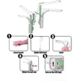 thumbnail image 4 of 1 Pcs Pince Transparente Réglable pour Miroir Éclairé Spéculum Professionnel Réutilisable, 4 of 5