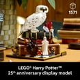 thumbnail image 4 of LEGO Harry Potter Sorcerer’s Stone – Collectors’ Edition Building Set for Adults - DIY Craft Kit for Women & Men, Ages 18+ - Buildable Hedwig & 3 Minifigures - Gift Idea for Birthdays - 76466, 4 of 9