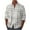 White, variant on Dovford Regular Fit Casual Plaid Shirt for Men Cotton Long Sleeve Button Down Checked Shirts with Pocket