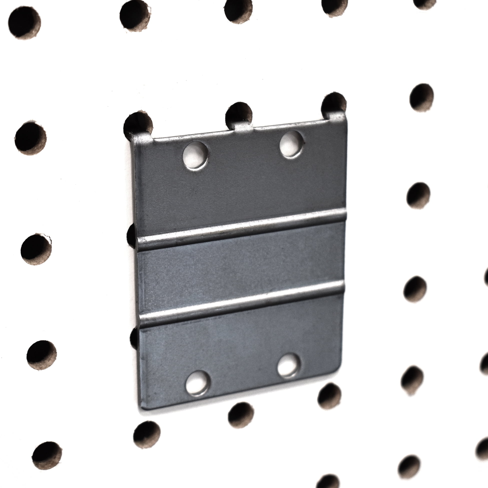 Pegboard Metal Plate Mount, Backplate Mounting Adapter to Make Items  Pegboard Compatible, 50 Pack