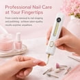 thumbnail image 6 of DAYBETTER Electric Nail Drill Kit 16000RPM, Rechargeable Cordless Nail File Machine with LED Display, Low Noise E-File for Acrylic Gel Nails, Home Salon Use, 6 of 6