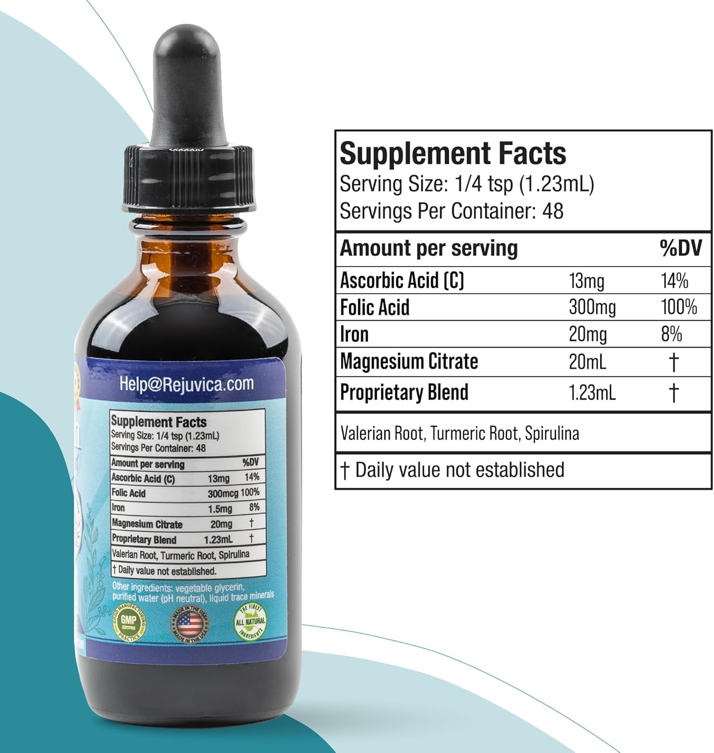 Restavin | Support for Restless Legs | Fast, Natural Liquid Formula | Iron, Magnesium, Turmeric, B-Vitamins & More | 3-pack Value