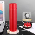 thumbnail image 1 of pstuiky Taza recta de acero inoxidable 316 de 480 ml con apertura rápida para separar té portátil con aislamiento al vacío para automóvil regalo de empresa., 1 of 7