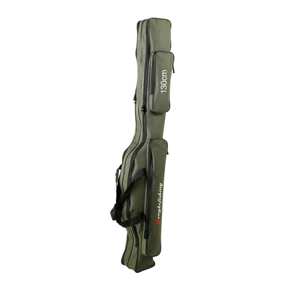 S SERENABLE Fishing Rod Holdall Bag Carry Case Luggage for rods with reels Portable 2 Layers 2 Layers 150cm