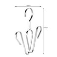 thumbnail image 3 of Washranp Stainless Steel Shoes Hanger Drying Rack,Dehumidifying Hanging Leather Shoes Double Hook Design Drying Shelf Storage Organizer, 3 of 4