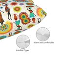 thumbnail image 3 of Fotbe Beautiful African Womens Funda de Almohada Decorativa Estilo Occidental, Lujo en Algodón, Fundas para Almohadas King, Cojín Estampado para Decoración del Hogar-16"x24", 3 of 6