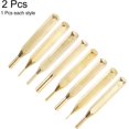 thumbnail image 2 of 8pcs Brass Punch Set 1/16" 3/32" 1/8" 5/32" 3/16" 7/32" 1/4" 5/16" Non-marring Drive Pin Punch Cylindrical Alignment Punches for Watch Repair Jewelry and Craft$$Tools & Hardware Other, 2 of 5