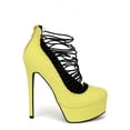 thumbnail image 2 of Qupid Ravish-08 Nubuck Strappy Round Toe Platform Pump, 2 of 6
