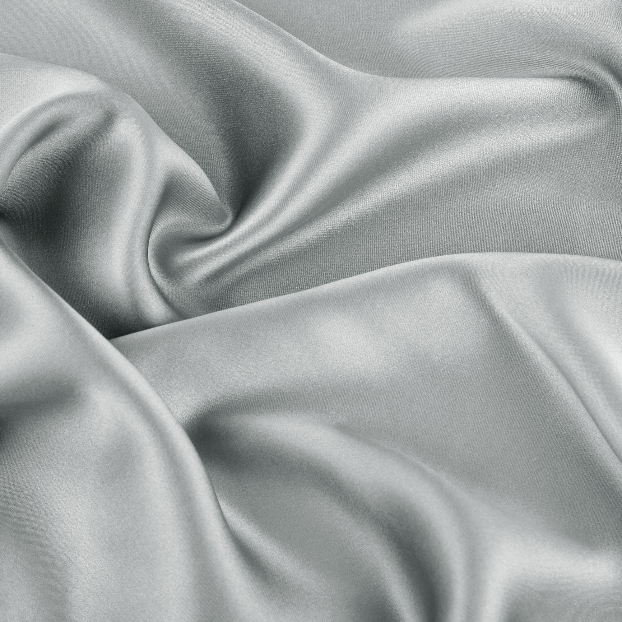 Unique Bargains 22 Momme 100% Silk Pillowcase Grey Standard