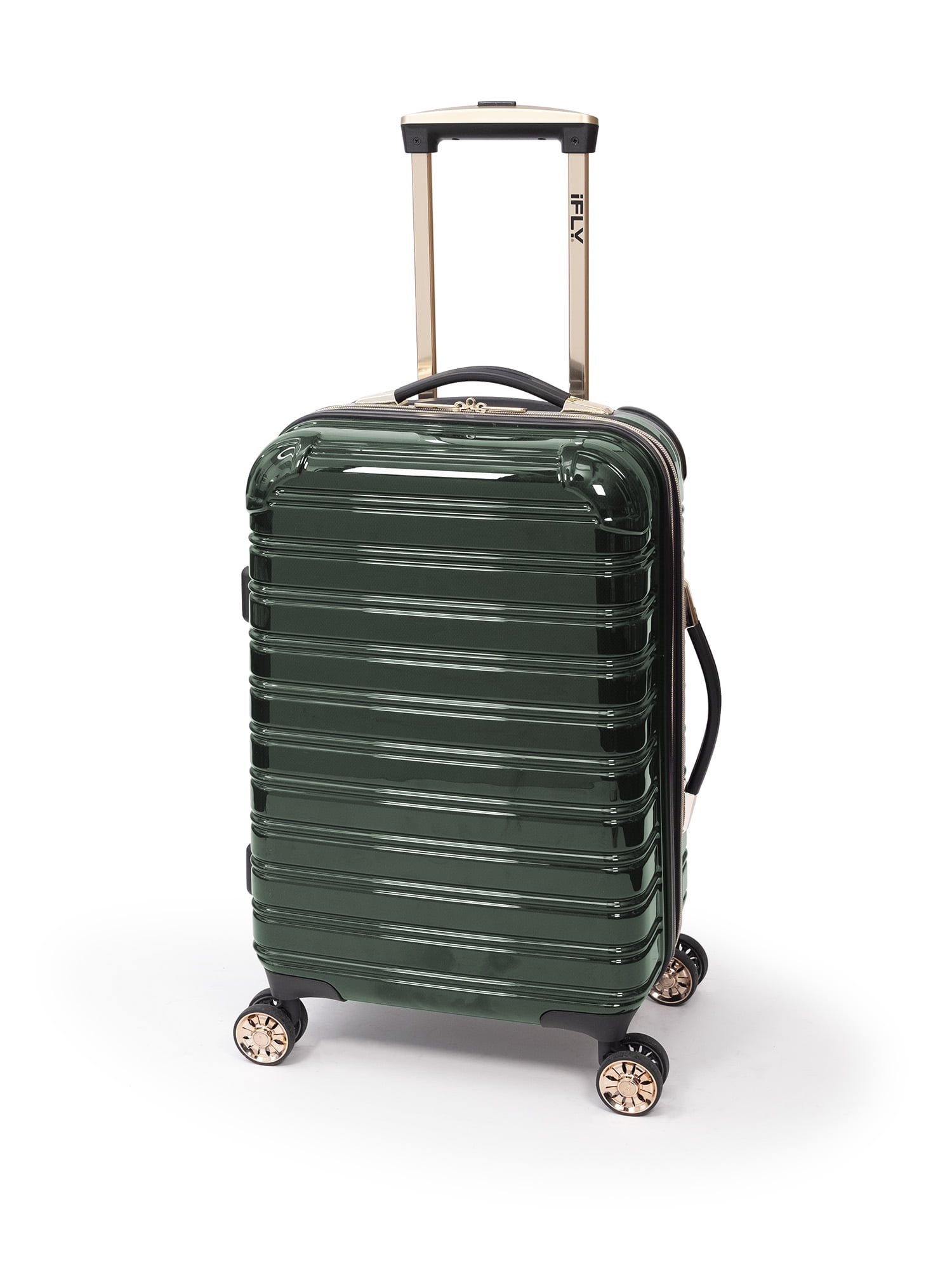 iFLY - iFLY Hard Sided Fibertech Carry On Luggage, 20