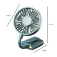 thumbnail image 3 of XGFHYJEH Hand Held Fan, Mini Fan Handheld, Hand Held Fan Rechargeable, Portable Folding Hand Held Cooling Fan, 3 of 7