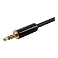 thumbnail image 6 of Monoprice Auxiliary 3.5mm Stereo Plug to Two 3.5mm Stereo Jack Cable (Gold Plated) 0.5 Feet | Compatible with smartphones, tablets - Onyx Series, 6 of 6