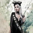 thumbnail image 3 of RIP to My 20s Sash and Crown, Rip 20s Birthday Decorations 30th Birthday Sash and Tiara for Women Her Rip Twenties Death to My 20s Funny Thirty Gothic Birthday Party, 3 of 6