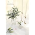 thumbnail image 2 of Artificial Flocked Eucalyptus Stems Faux Greenery Spray, 18pcs Best Filler Fake Plants for DIY Wedding Bouquet Centerpieces Arrangement, 2 of 5