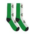thumbnail image 4 of Men's Mexican-Flag Novelty Athletic Socks Women's Digital Printing Funky Patterned Crew Socks, 4 of 7