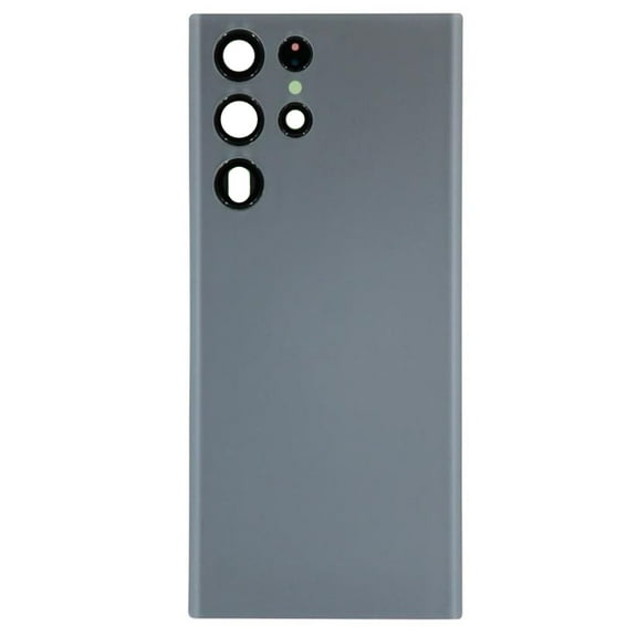 Replacement Back Housing Glass Cover With Camera Lens For Samsung Galaxy S22 Ultra 5G (SM-S908W) - Graphite