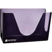 San Jamar T1720TBK Countertop Folded Towel Dispenser, Plastic, Black Pearl, 11 X 4 3/8 X 7