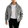 thumbnail image 5 of Umfun Full Zip Track Jackets for Men Athletic Lightweight Stand Collar Casual Sport Coat Soft Breathable Everyday Outerwear for Autumn Running and Daily Commute, 5 of 9