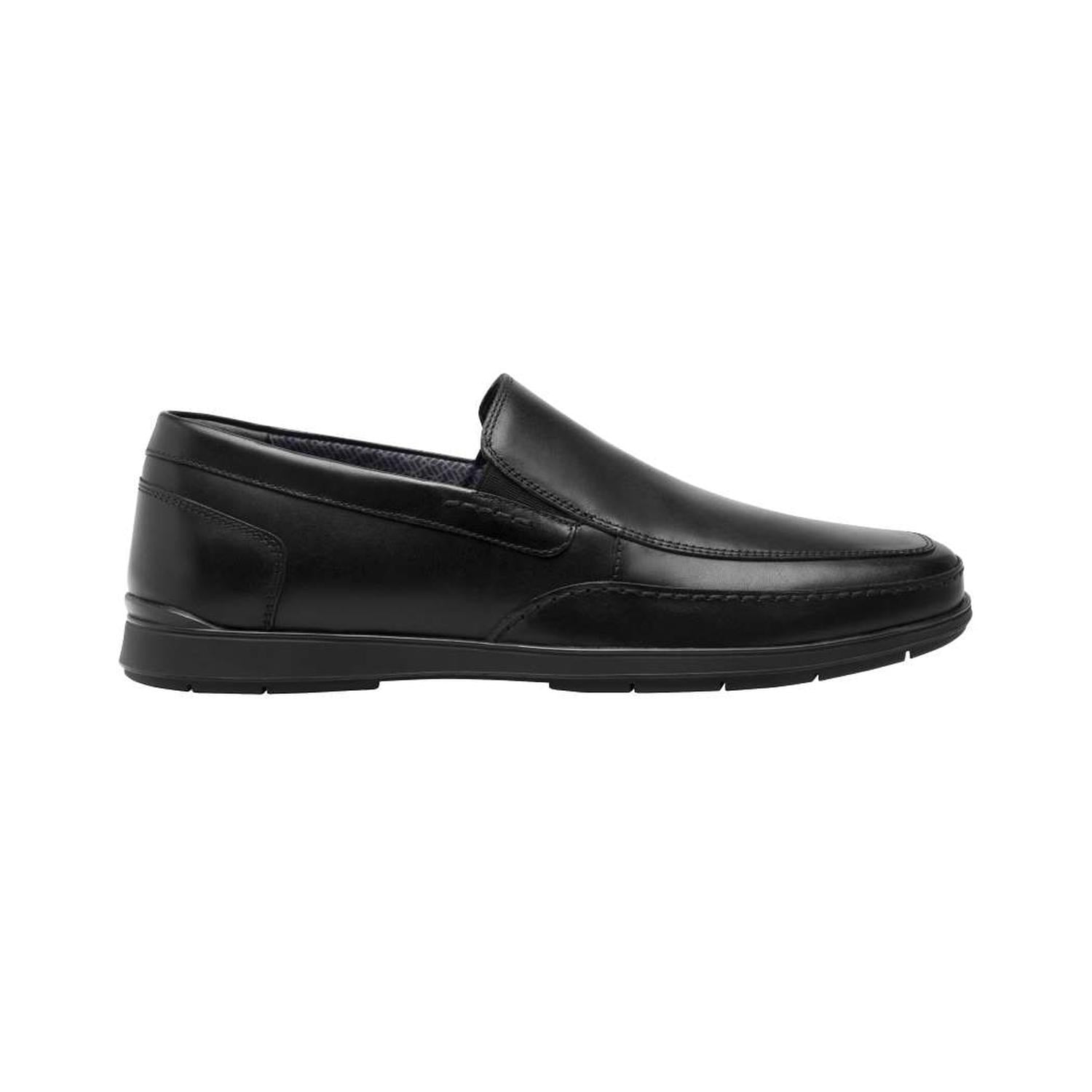 Zapatos De Hombre Piel Mocasu00edn Flexi Estilo 413701 Negro En