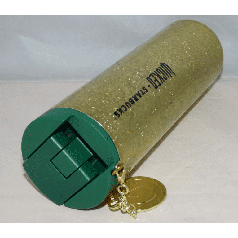 【新品・送料込】Wicked & Starbucks ゴールド　水筒 Wicked Starbucks Stainless Steel Vacuum Sealed Tumbler Gold