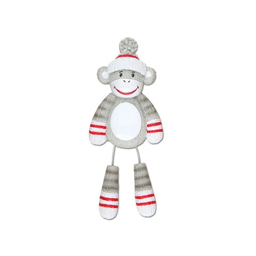 Sock Monkey Personalized Christmas Ornament DO-IT-YOURSELF