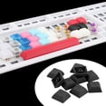 thumbnail image 3 of 10PCS 1U Set de Teclas Transparentes PBT PC Gaming Keyboard para Switches Negro Macarena Teclas de teclado, 3 of 8