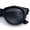 All Black, variant on SA106 Geometric Round Polarized Sunglasses Retro Hipster UV400 TAC Lens / All Black