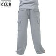 Pro Club Men's Fleece Sweatpants, Heavyweight, Size Adjustable, Cargo