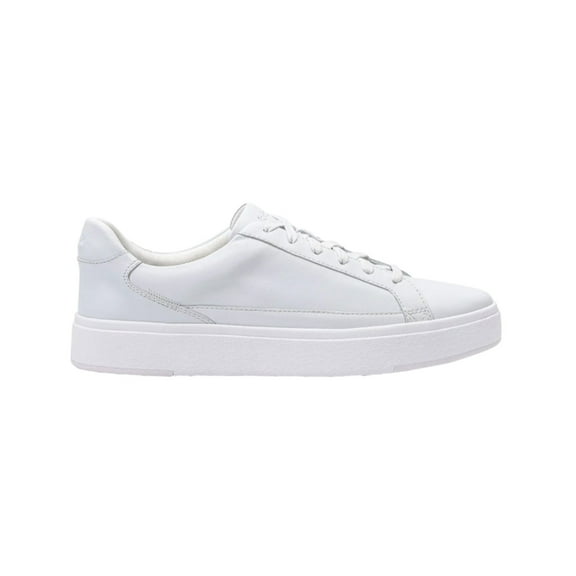 Kizik Vegas Unisex Hands-Free Leather Sneakers - Ivory White