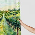 thumbnail image 3 of Awypu Rural Scene Vineyard Road Shower Curtain for Bathroom Waterproof Multiple Sizes White, 3 of 7